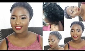 Client Makeover | Double Wing Liner & Halo Braided Updo