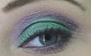 Incredible Hulk Inspired Eyeshadow