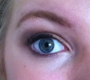 My attempt at a brown smokey eye :-)
