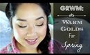 Chit Chat GRWM: Warm Golds For Spring | Sarah Hyland Inspired!