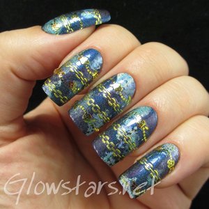 Read the blog post at http://glowstars.net/lacquer-obsession/2014/12/blue-camo-chains-and-roses/