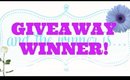 1,000 Subscriber Giveaway Winner! | Jessica Chanell