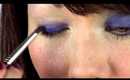 Blue Smokey Eyeshadow Makeup Look | WWW.MAKEUPMINUTES.COM