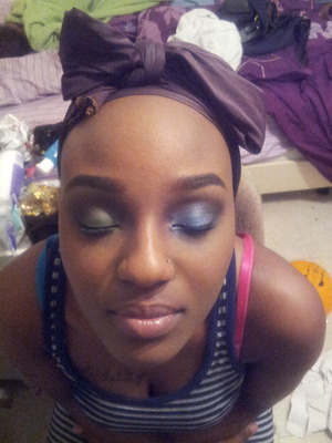 A make up look I did on my sister for fun