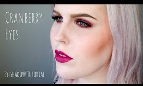 Cranberry Eyeshadow look for Fall Tutorial