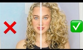 CURLY HAIR STYLING MISTAKES YOU ARE MAKING | Prose review