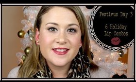 6 Holiday Lip Looks | High End & Drugstore