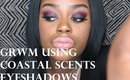 GRWM: Complete look using ALL coastal scents shadows