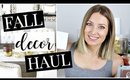 Fall Decor Haul (Marshalls) | Kendra Atkins