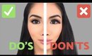 FAKE EYELASHES DO'S AND DON'TS FOR BEGINNERS | EASY TIPS
