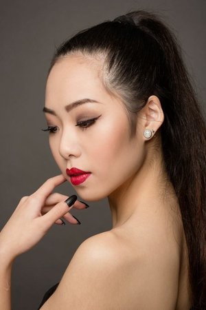 I created this look for my model for photographic shoot! 