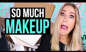 PR HAUL & UNBOXING || NEW Makeup Launches, Swatches & First Impressions!