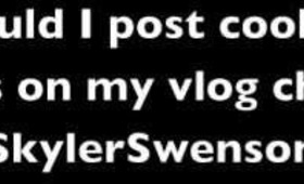 Should I make a cooking channel?