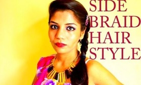 Side Braid Hairstyle Quick and Easy