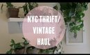 NYC Thrift & Vintage Haul | ScarlettHeartsMakeup