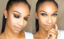 Classic Black Smokey Eyes: How To Blend Eyeshadows For Beginners