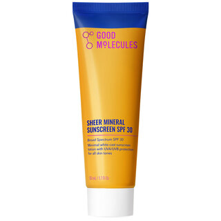 Good Molecules Sheer Mineral Sunscreen SPF 30