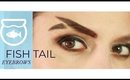 Fishtail eyebrows / fishtail brows  tutorial