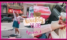 Target Hauls & Exploring Hollywood // LA Weekly Vlog (Ep. 1) | fashionxfairytale