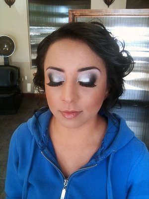 prom makeup & hair by me