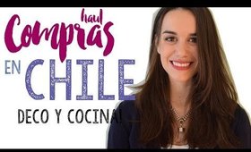 Haul / Compras en Chile: Deco y Cocina [Hache Beauty - Argentina]