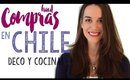 Haul / Compras en Chile: Deco y Cocina [Hache Beauty - Argentina]