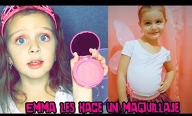 EMMA HACE MAQUILLAJE De HADA 🧚‍♀️ + VIDEO DEL ANO PASADO DE PAYASITA