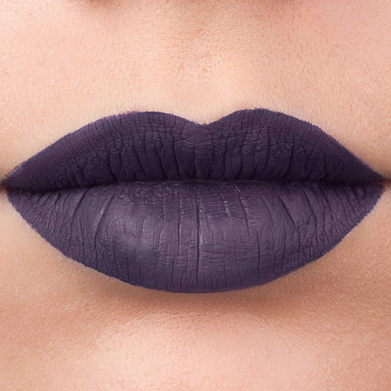 navy blue liquid lipstick