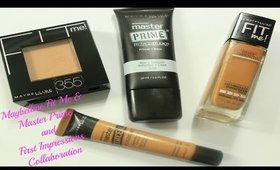 Maybelline Fit Me Dewy & Smooth Foundation - Collaboration with BeautyWithMika