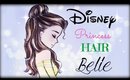How to draw and color Disney Princess Hair ❤ Belle
