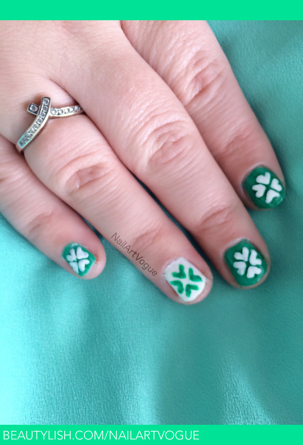 Irish Flag Nails For St. Patrick's Day | Irish nails, St patricks day nails,  Flag nails