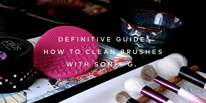 Here's Sonia G.'s expert advice on cleaning your most precious tools.