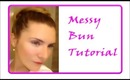 How to make my favorite messy bun -  Quick Hair Tutorial