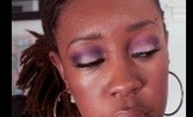 Go Ravens! Make Up For Ever Purple Crease Tutorial + Concealer Palette How-To?