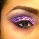 Loose Purple Glitter Eyeshadow