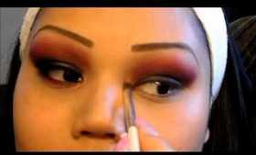 Tutorial: Valentines Day Red Smokey Eye