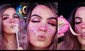 Pink BUBBLE Makeup