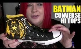 Shoe Unboxing - Batman Converse Hi Tops