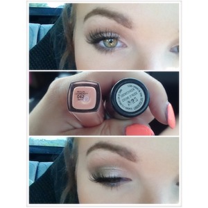 I decided to do a simple look today! No liner, just lashes and loved it! I also used wet n' wilds pink sugga lipstick.