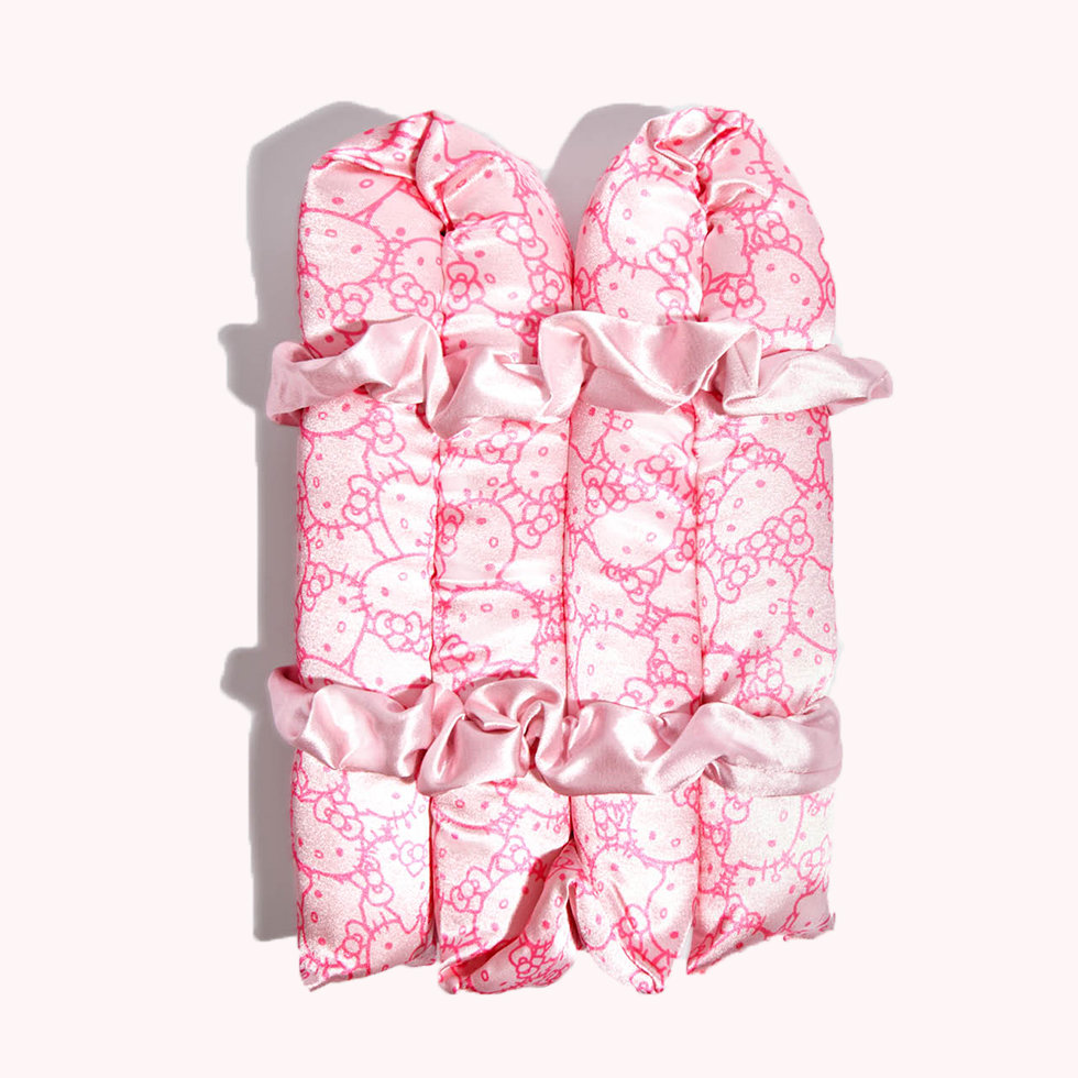 Hello Kitty x Kitsch XL Heatless Curling Set