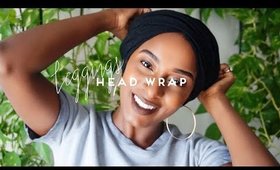 HEAD WRAP WITH LEGGINGS!