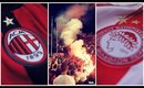 AC Milan vs Olympiacos- Fans run onto field & More | Paris ♡