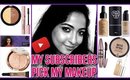 MY YOUTUBE SUBSCRIBERS PICK MY MAKEUP 😄|  Stacey Castanha