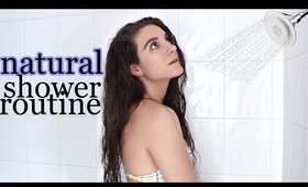 My NATURAL SHOWER ROUTINE | Hair Care, Body Care, Feminine Hygiene +  MORE!!
