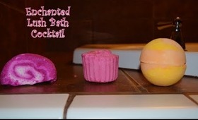 Valentine's Bath Cocktail: Enchanted featuring LUSH