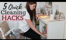 5 Quick Cleaning Hacks on How to Clean Your Room Fast!