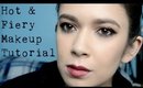 Hot & Fiery Makeup Tutorial | Alexis Danielle
