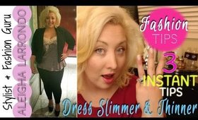 How to Look Slimmer in Clothes - 3 Tips to Look Thinner Instantly