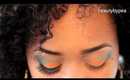 Orange and Blue makeup Tutorial