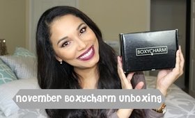 November Boxycharm Unboxing